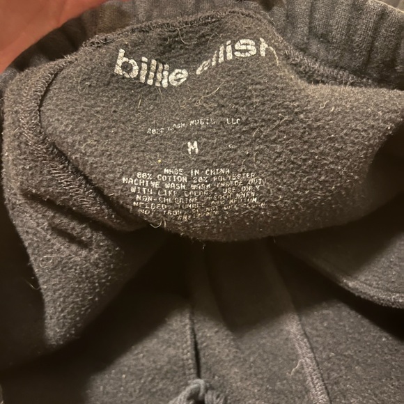 Billie Eilish Happier than Ever tour sweats - Picture 2 of 6